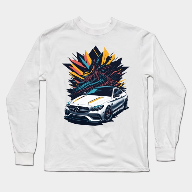 Mercedes AMG C63 - Car Classic Long Sleeve T-Shirt by Cruise Dresses